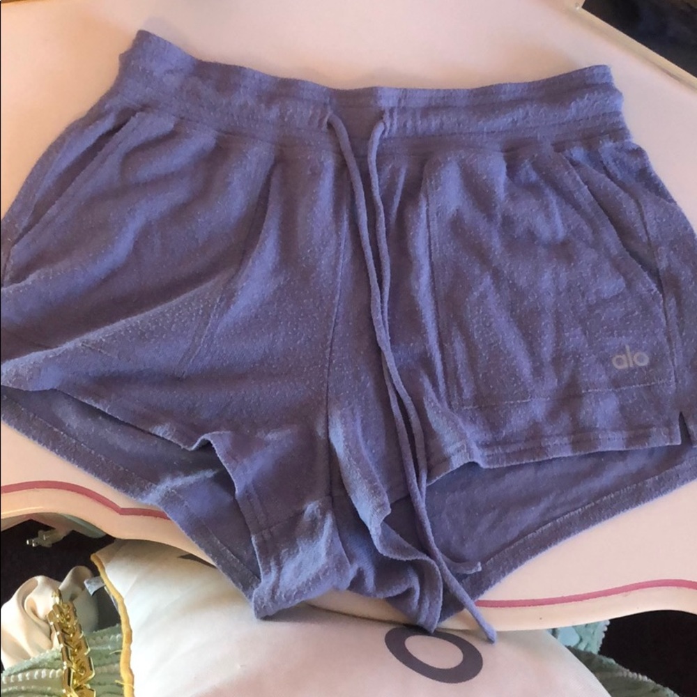 ALO Yoga Blue Women's Shorts